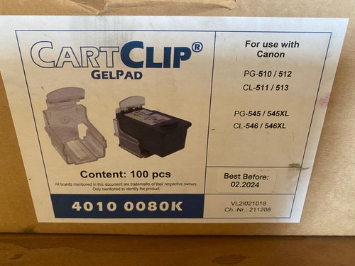 170 stück cartclip - cartclip, blue