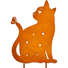 Rostige Katze Garten