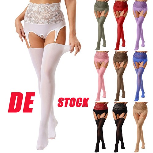 Damen strapsstrümpfe glanz - damen,