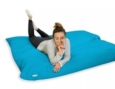 Sitzsack mit Füllung Sitzkissen Beanbag Indoor Outdoor Sessel Kinder 80cm Türkis
