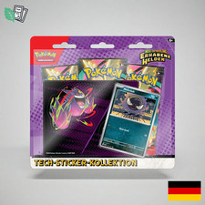 Pokemon 3er Blister Erhabene Helden Tech Sticker Gengar Deutsch Promo Vorverkauf