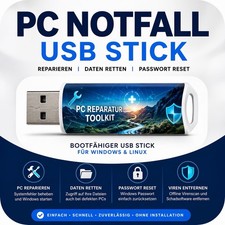 PC startet nicht? Rettungs USB