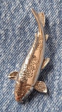 Koi Karpfen Pin Angler Button