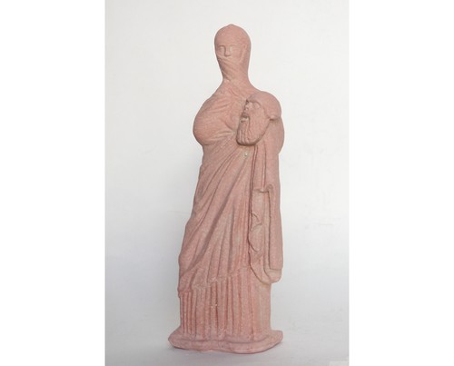 Figur frau mit silensmaske - figur,