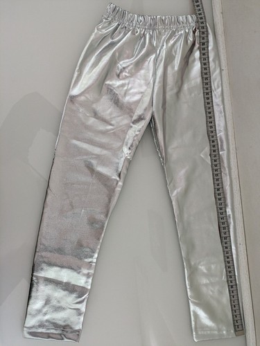 Kinder strech leggins silber - strech,