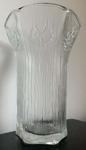 Italienische glasvase mit - italienische,