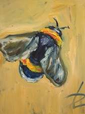 Ölgemälde Ölbild Bilder Modern Art Kunst Unikat Wandbild Tier 50x40