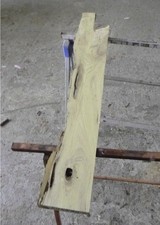 Akazie Robine Akazienholz Bohle Drechselholz Regal Brett Epoxidharz Messergriffe