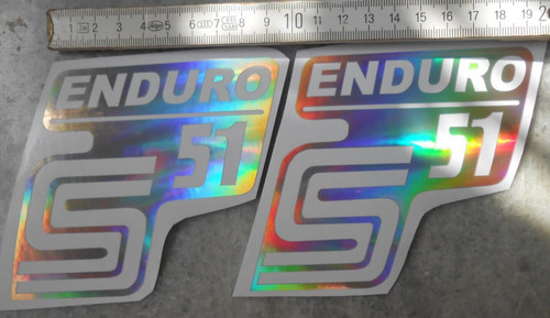 S51,Enduro,Aufkleber,3D