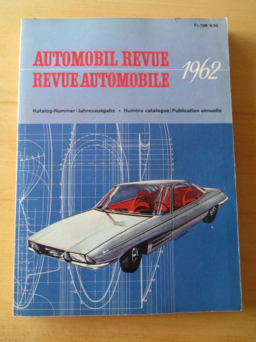 Automobil revue 1962 - automobil, katalog