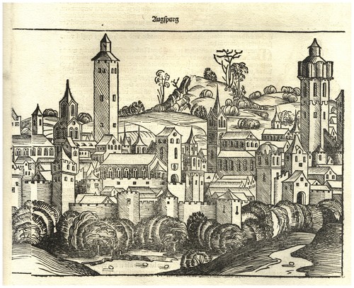 Augsburg gesamtansicht - augsburg,