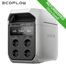 ECOFLOW Refurbished DELTA 3 Plus 10ms USV Powerstation 1024Wh LFP Solarspeicher