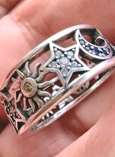 Sonne Mond & Sterne Ring