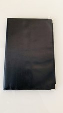 Herren Brieftasche Dokumenten/Karten Etui Leder Schwarz Creazione Ricardo