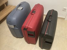 Drei Samsonite Hartschalen-Ziehkoffer mit Zahlenschloss zu verkaufen