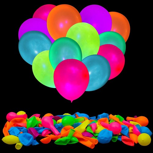 Neon luftballons 100 stück - 100,