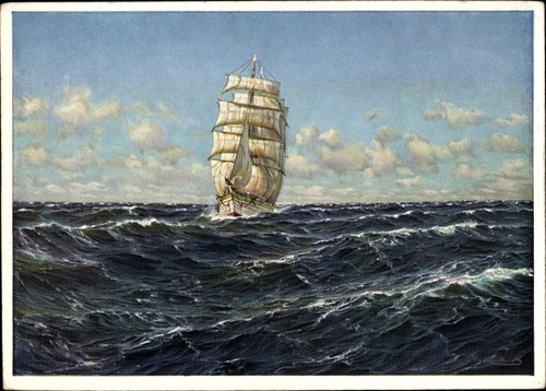 Künstler kalckreuth - ak, v.
