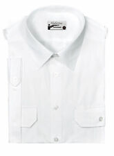 Pilotenhemd 1/2 Arm - kurzärmelig - 2 Brusttaschen Modern Fit von Hubertus