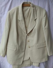 Damen Hochwertige klassische 3-teilige Kombi Anzug  Rock und Weste  Gr.ca. 44 L