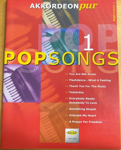 Akkordeon pur popsongs 1 - pur,