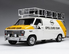 CHEVROLET G30 Van Bus Service Opel Manta 400 B  Euro Te Rallye aus Set Otto 1:18