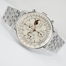 BREITLING MONTBRILLANT 1461 JOURS A19030 VOLLKALENDER MONDPHASE BOX&PAPIERE 2001