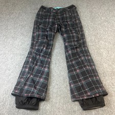 Vintage O'neill Skihose Hose kariert gefüttert 5000 mm wasserdicht Medium Schnee