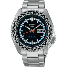 Seiko 5 Sport Checker Flag