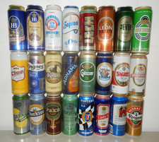 24 Schöne Bierdosen aus