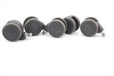 kwmobile 5x Hartbodenroller 10/50mm - auch für Weichboden