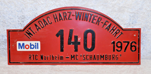 Blechschild int adac harz - blechschild,