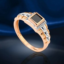 Massiv Rotgold 14 kt 585