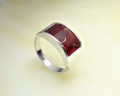 Bernstein ring silber 925 - ring,