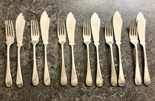 Antikes Fischbesteck