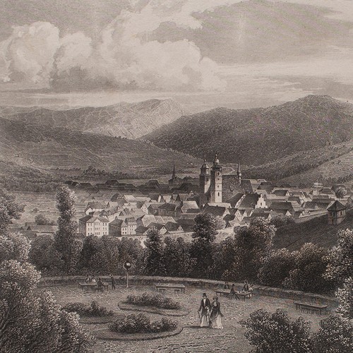 Schmalkalden vom volksgarten - schmalkalden,
