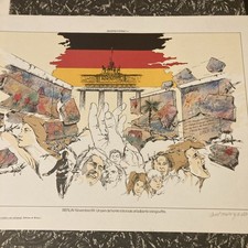 Mauerfall 89 , handsignierte