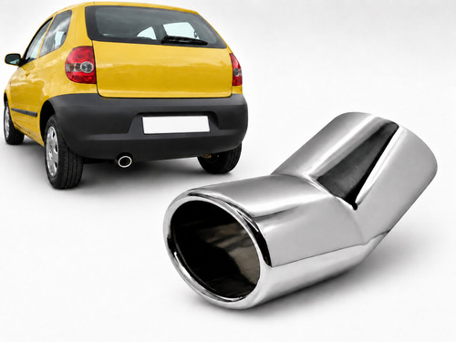 Auspuffblende für fox 2 - auspuffblende, vw