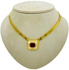 Vintage DIOR Kunst-Citrin