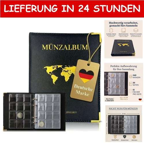 Numis library münzalbum - münzalbum, 240