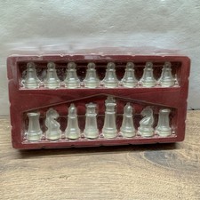 Transparente Schachfiguren Set