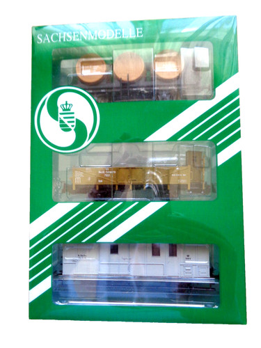 Sachsenmodelle wagenset 14107 - sachsenmodelle,