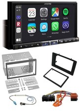 Alpine 2DIN DAB USB MP3 Bluetooth Autoradio für Saab 9-5 YS3E Facelift 2005-2011