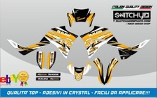KIT GRAFIK AUFKLEBER "GELB SPEED" für Yamaha XT 660 R 2004 2017 Sticker