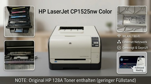 Drucker laserjet cp1525nw - drucker,