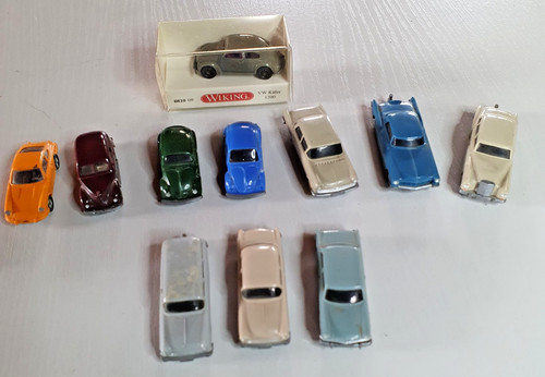 Wiking 12 st konvolut - wiking, 1:87