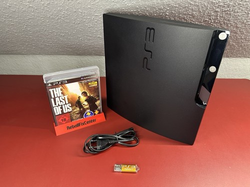 Black playstation slim ps3 - playstation, 3