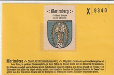 Reklamemarke Wappen von