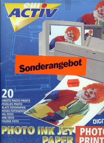 Fotopapier pakete mit - pakete, je
