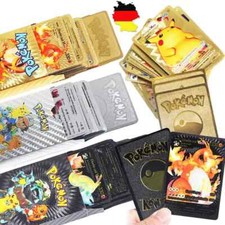 55x Pokémon Karten DE – Gold/Silber/Schwarz – VMAX GX EX – Sammlung Neu