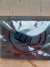 3x LED Voltmeter Mini Einbau